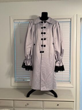Handmade Colonial Steampunk Pirate Renaissance Captain Coat Costume Hook Jacket